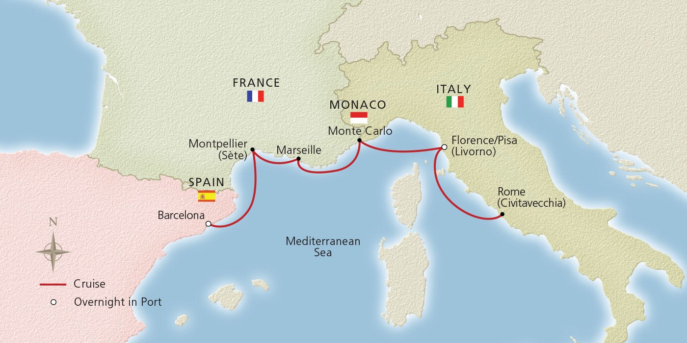 8 Days Iconic Western Mediterranean Viking Cruises Cruise